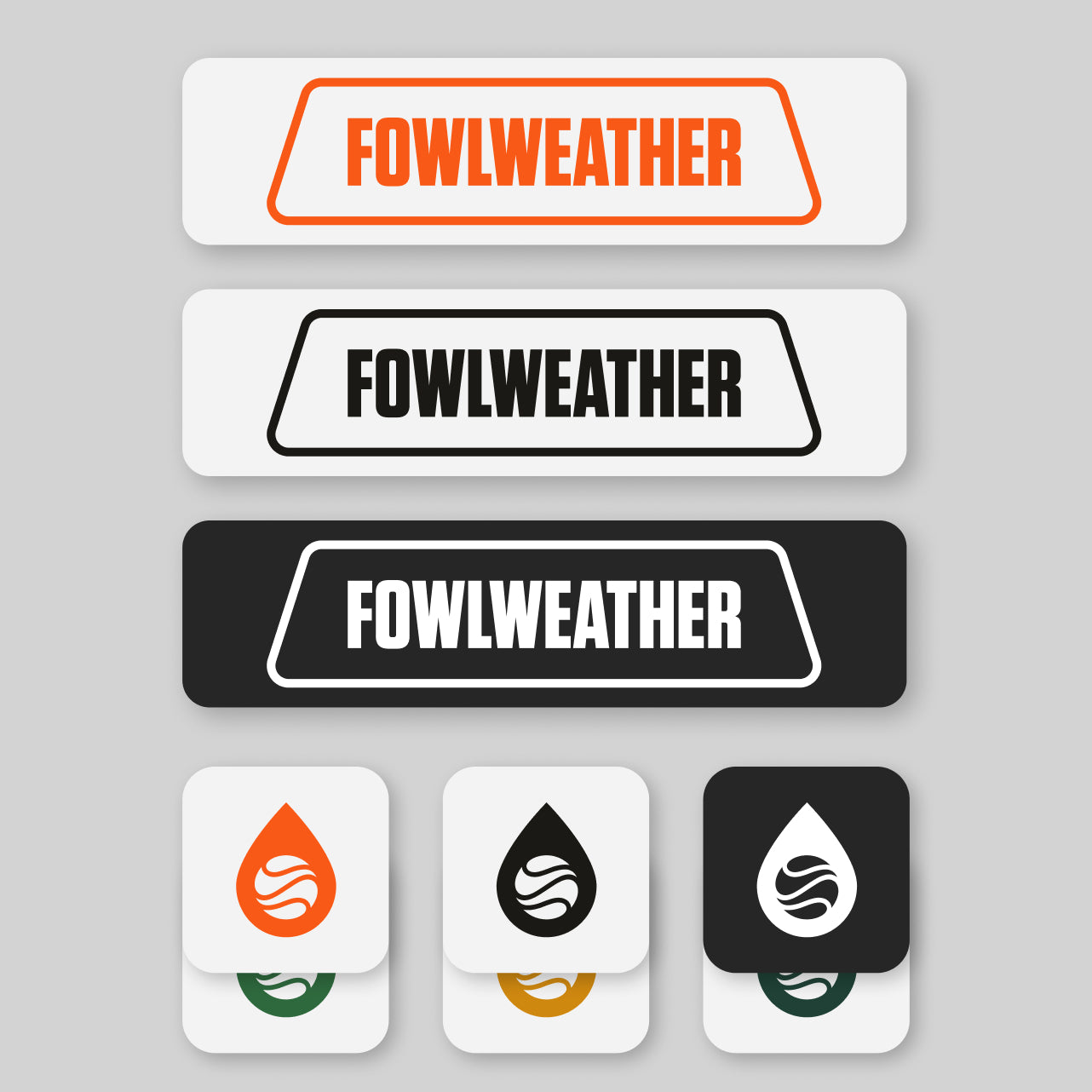 FowlWeather Assorted Sticker Pack